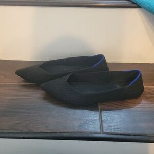 Rothy's Points - Black Honeycomb, size 8.5